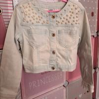Giubbotto jeans bambina