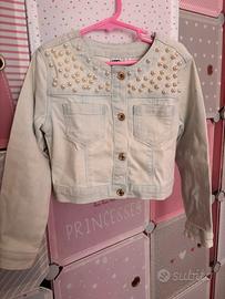 Giubbotto jeans bambina