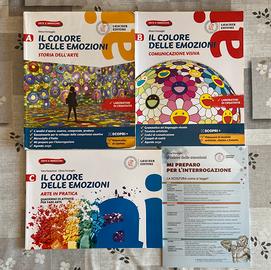 Libro IL COLORE DELLE EMOZIONI storia dell’arte