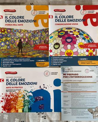 Libro IL COLORE DELLE EMOZIONI storia dell’arte
