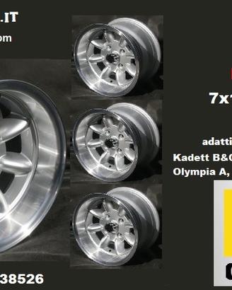 Cerchi minilite 7x 13 4x100 et-7 opel