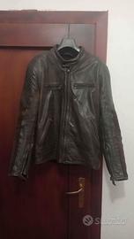 Giacca in Pelle Dainese D1 Stripes