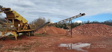 Impianto di frantumazione inerti completo