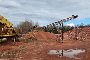 Impianto di frantumazione inerti completo