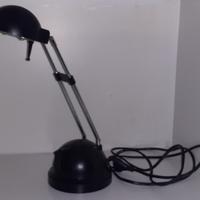 Lampada nera da lavoro ufficio telescopica - 12V