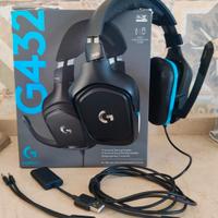 Logitech G432 Cuffie Gaming Cablate - Usate