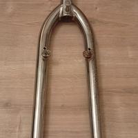 forcella MTB vintage cromata , 1-18" ,steli diritt