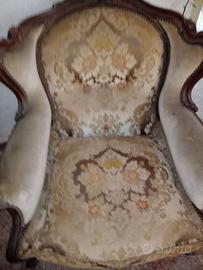Poltrone stile barocco