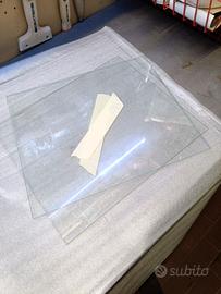 Mensole in vetro trasparente