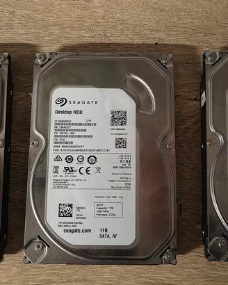 Lotto HDD 1 Tb Sata Seagate ST1000DM003