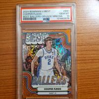 Cooper Flagg PSA 10 Bowman U Best Ballers /25
