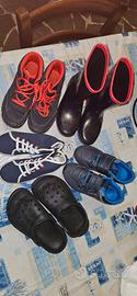 scarpe varie misure bambini