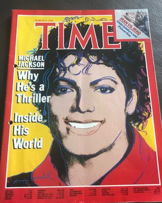 Rivista Time N. del 1984 dedicato a Michel Jackson