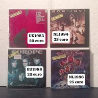 Vinili Jethro Tull-Marley-U2-Bon Jovi-Europe-LP