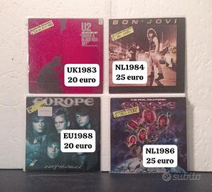 Vinili Jethro Tull-Marley-U2-Bon Jovi-Europe-LP