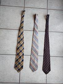 n. 3 cravatte vintage