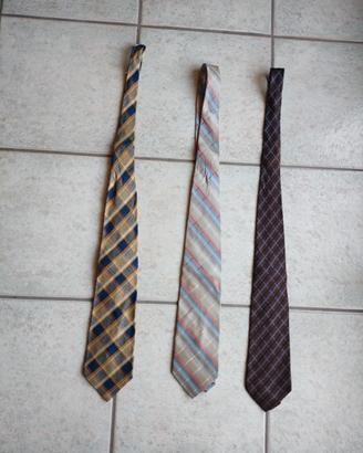 n. 3 cravatte vintage