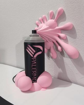 Lampada LED - Bomboletta Spray Palermo nel Cuore