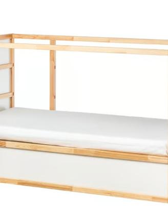 Letto Ikea Kura con materasso