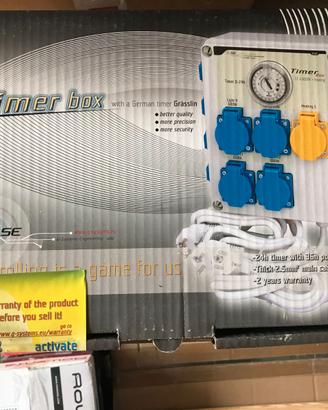 Quadro elettrico / Timer box