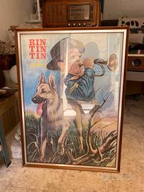 Poster d'epoca incorniciato raffigurante i