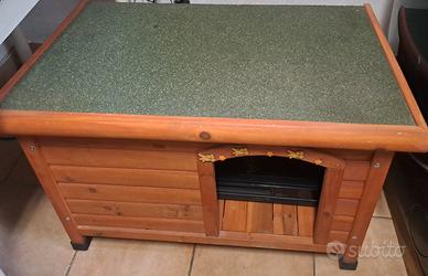 casetta in legno per cani o gatti
