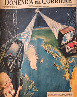 domenica del corriere 22 luglio 1962