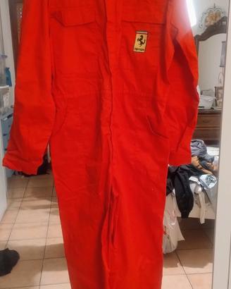 Rara tuta meccanico Ferrari vintage anni 80-90 