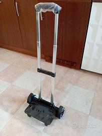 Trolley Carrello telescopico pieghevole per zaino