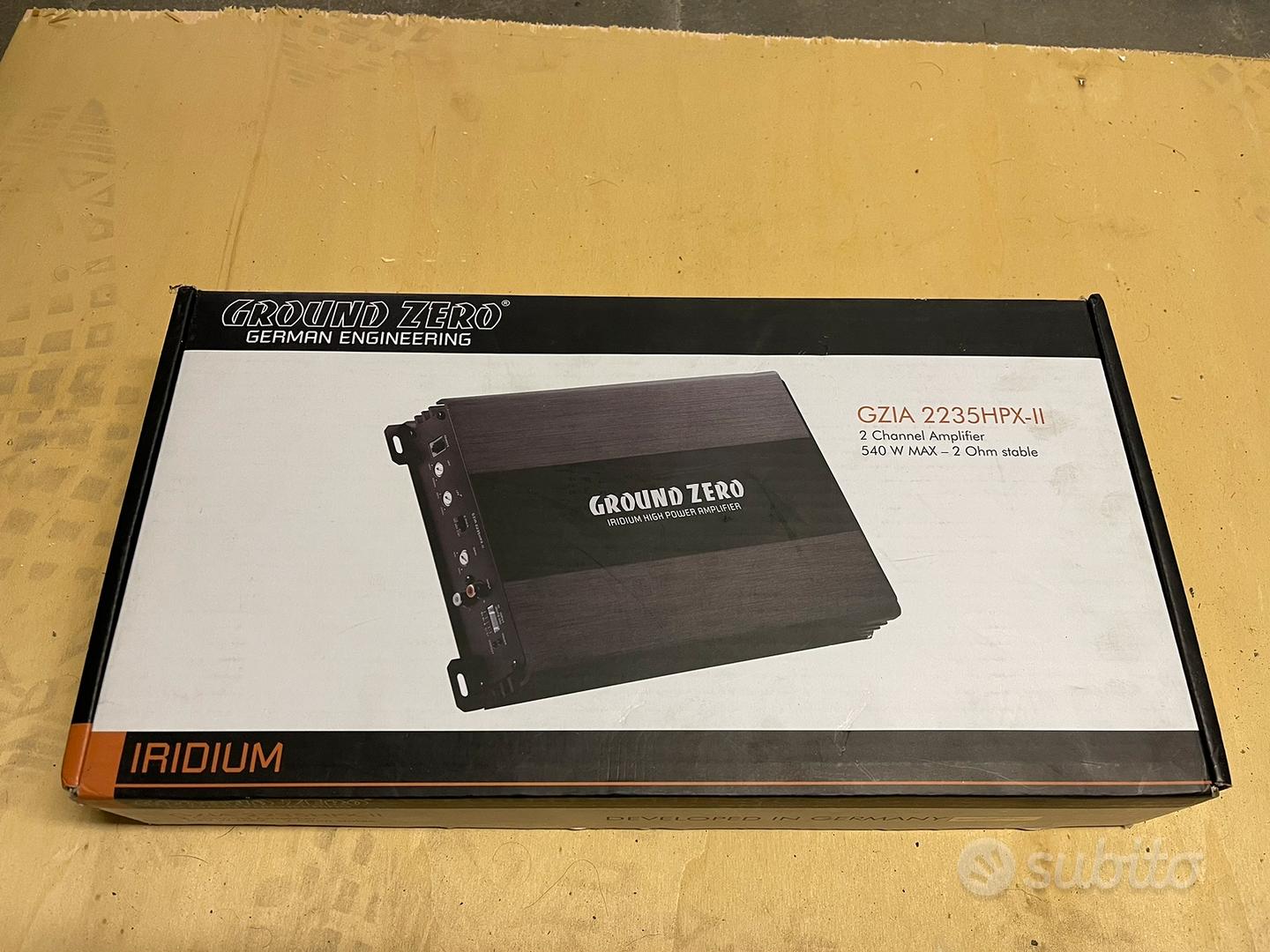 Amplificatore ground zero GZIA 2235HPXIl Musica e Film In vendita a