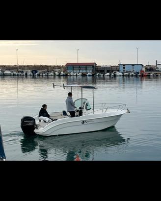 Barca kamarina 555 + mercury 40 pro