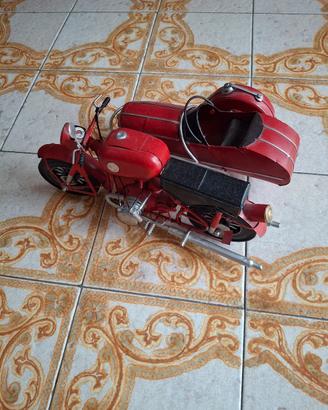 Sidecar modellino vintage
