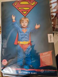 Vestito Halloween carnevale Superman 18 24 mesi