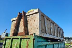 Cassone scarrabile in acciaio inox