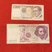 Banconote della lira