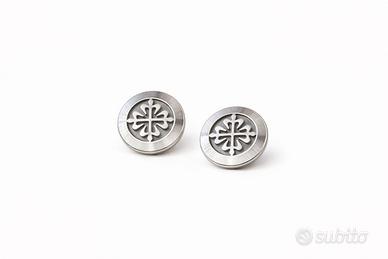 Gemelli Patek Philippe Calatrava in oro bianco