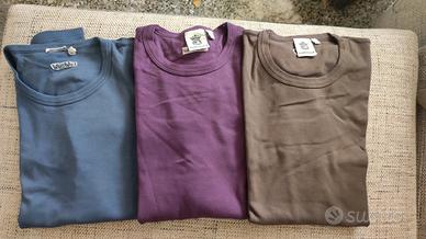 tre t shirt manica lunga uomo gymnasium 