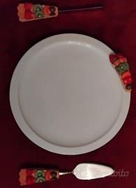 Piatto in ceramica per torte della Nadir