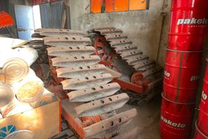 Cingolatura in ferro per Laverda