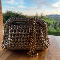 Clutch bag piccola oro