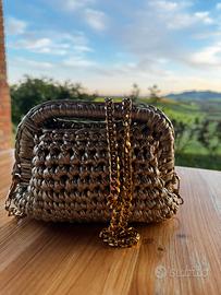 Clutch bag piccola oro