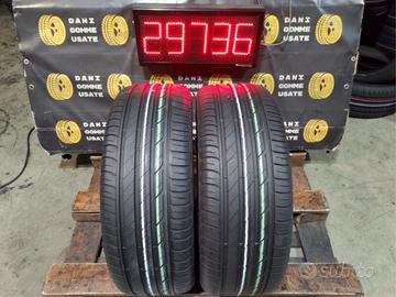 2 GOMME BRIDGESTONE 215 55 17 70% ESTIVE