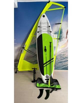 Sup con attacco vela per windsurf