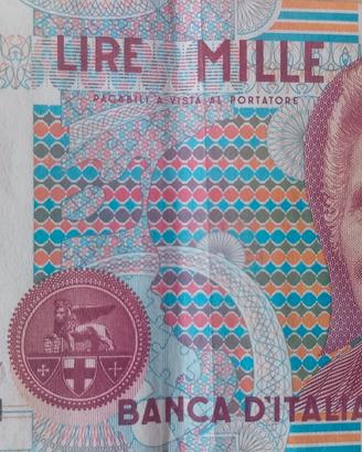 1000 Lire con Maria Montessori 