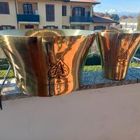 Coppia di Glacette Champagne Armand de Brignac Gol