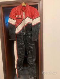 Tuta moto vintage anni 80