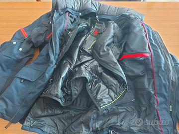 Giacca da motociclista imbottita con protezioni