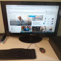 Computer hp con maxi schermo lg