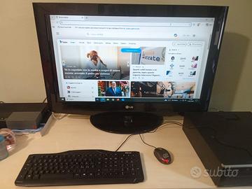 Computer hp con maxi schermo lg