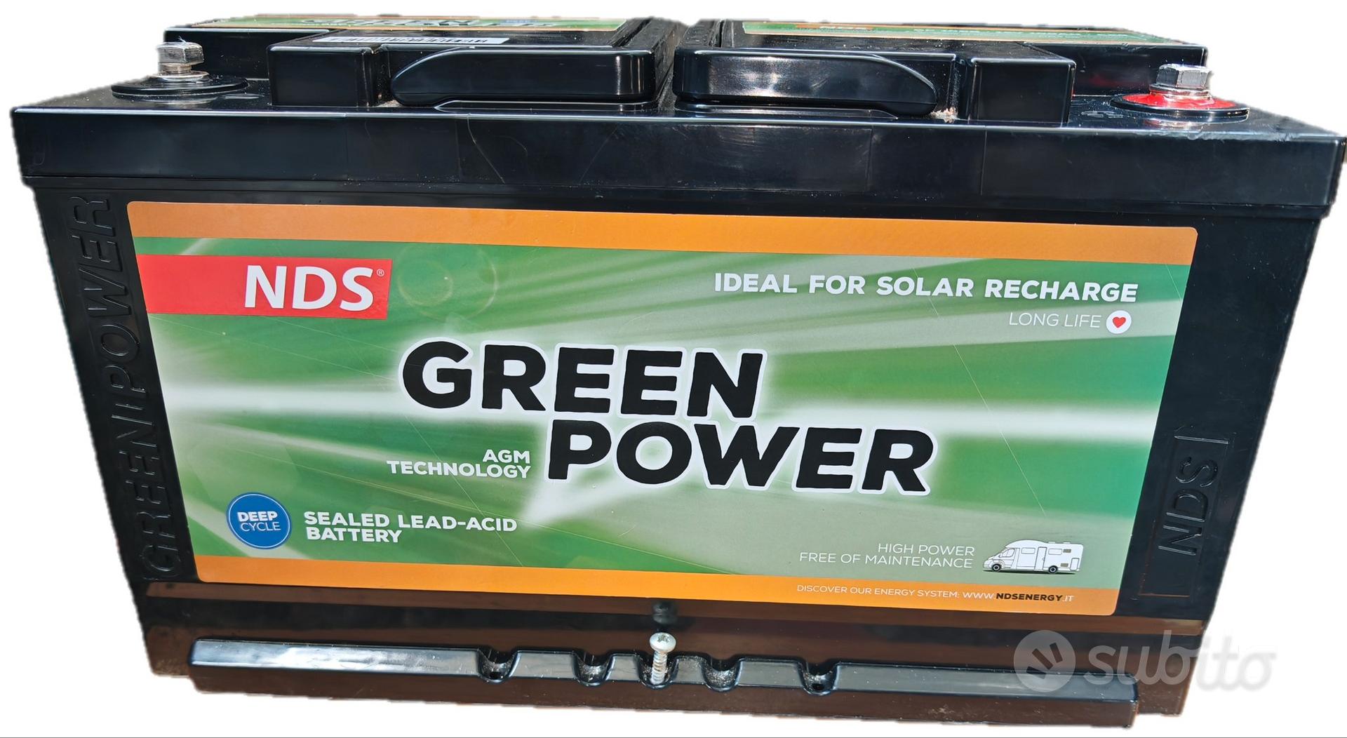 BATTERIA SERVIZI - NDS GREEN POWER GP100B 12V-100A - Accessori